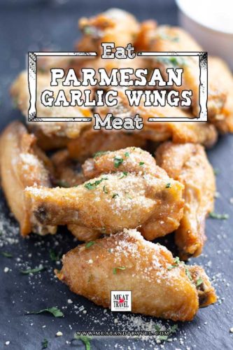 Parmesan Chicken Wings - Garlicky Crunchy & Gluten Free Recipe