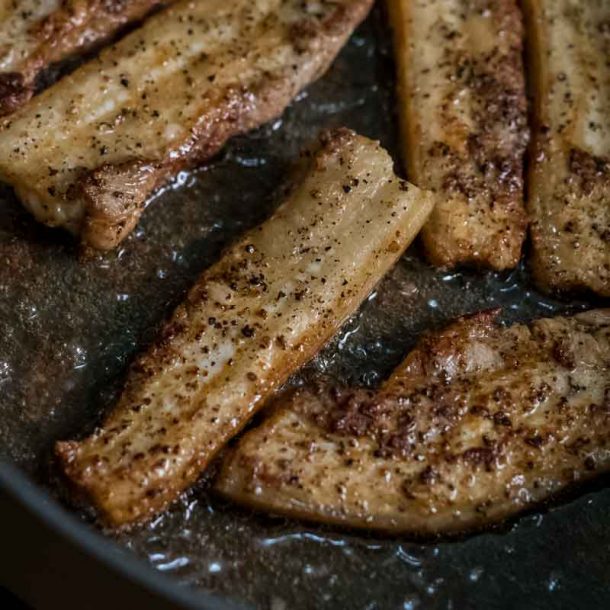 Pepper Pork Belly Strips Recipe the "Crispiest Juiciest" Method